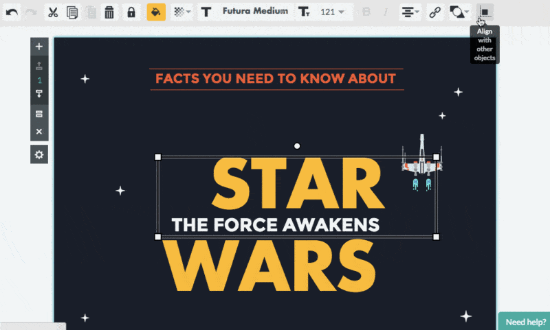 infografía de star wars