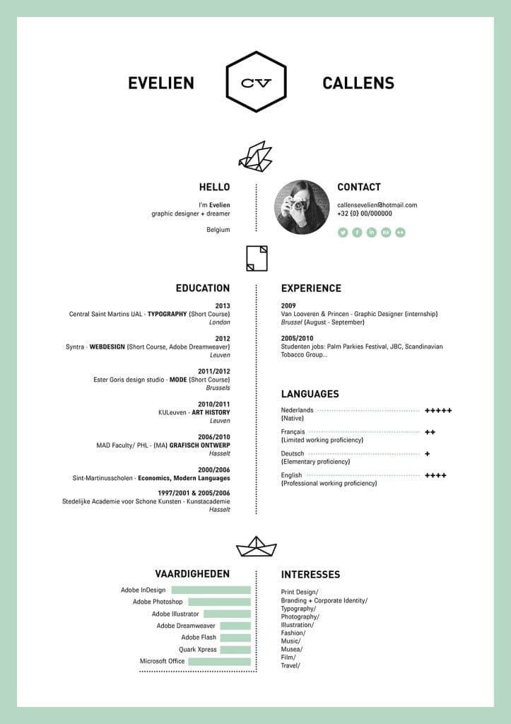 simple resume ideas