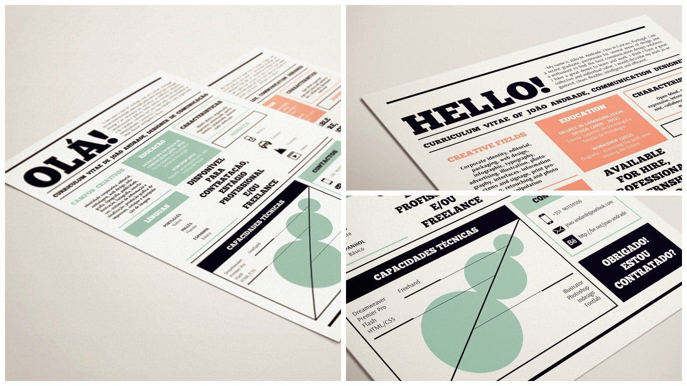 newspaper resume template