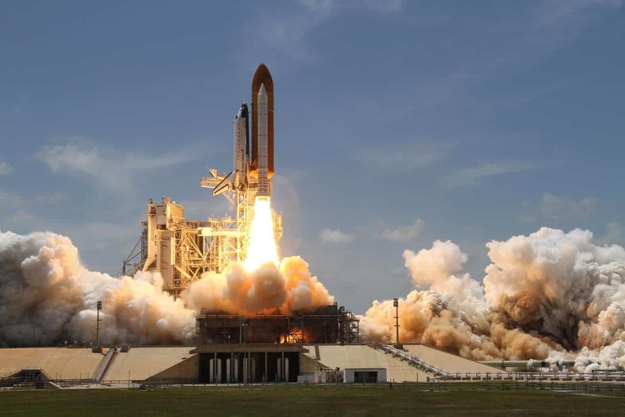 space shuttle launch