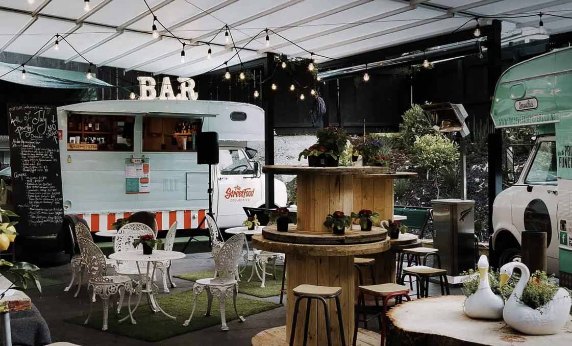 The Street Food Collective coole Farbkombination