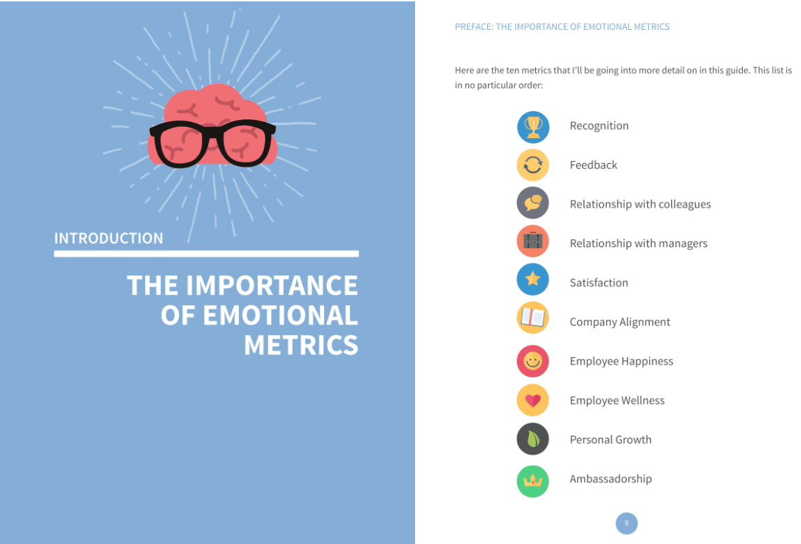 emotional metrics for employee engagement, free ebook