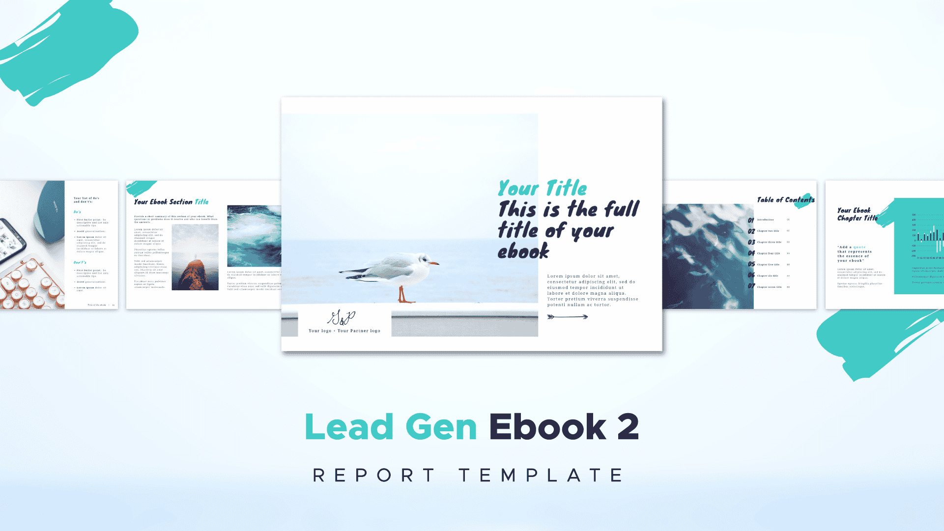 chill theme ebook template