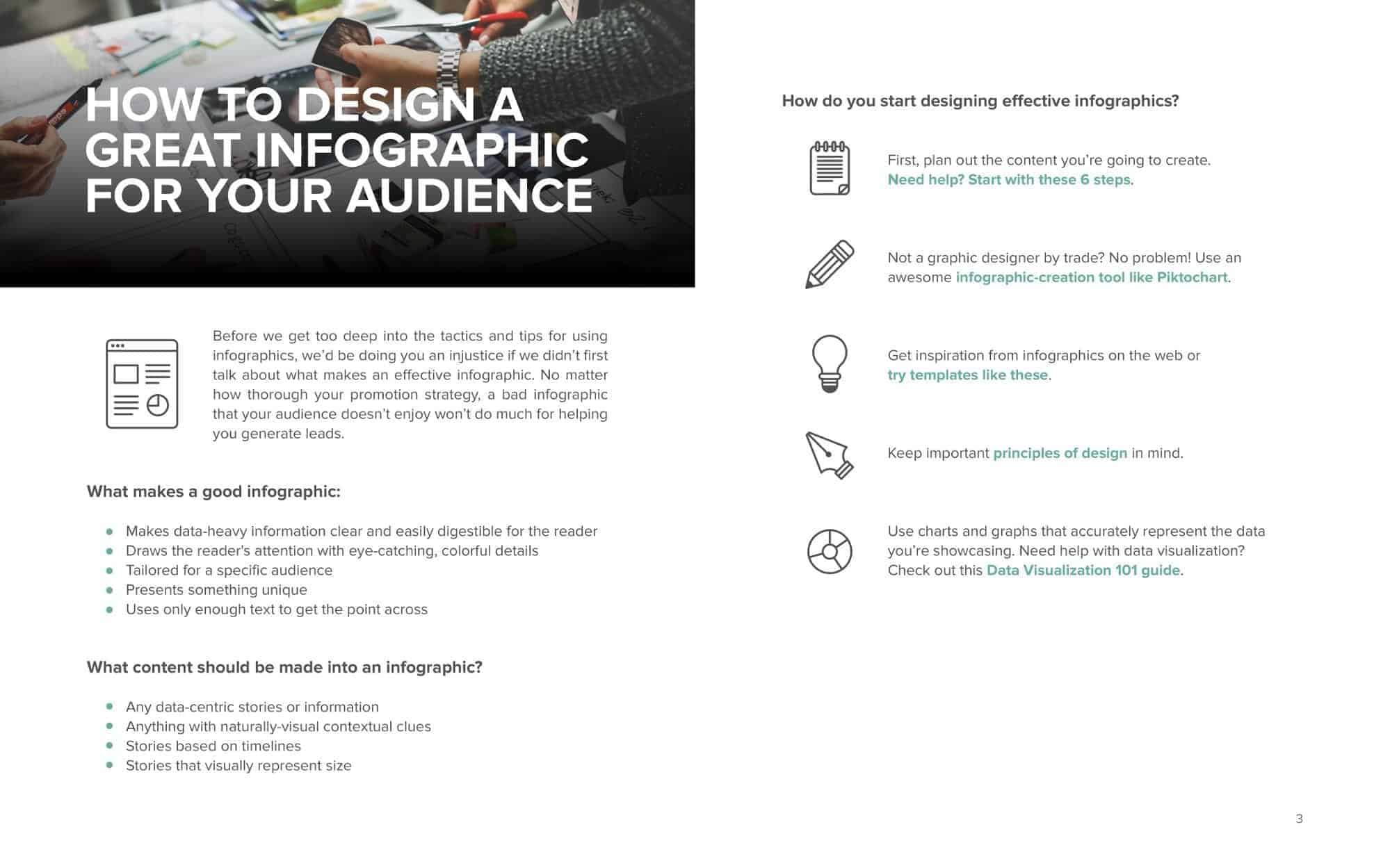 how to design infographic free ebook