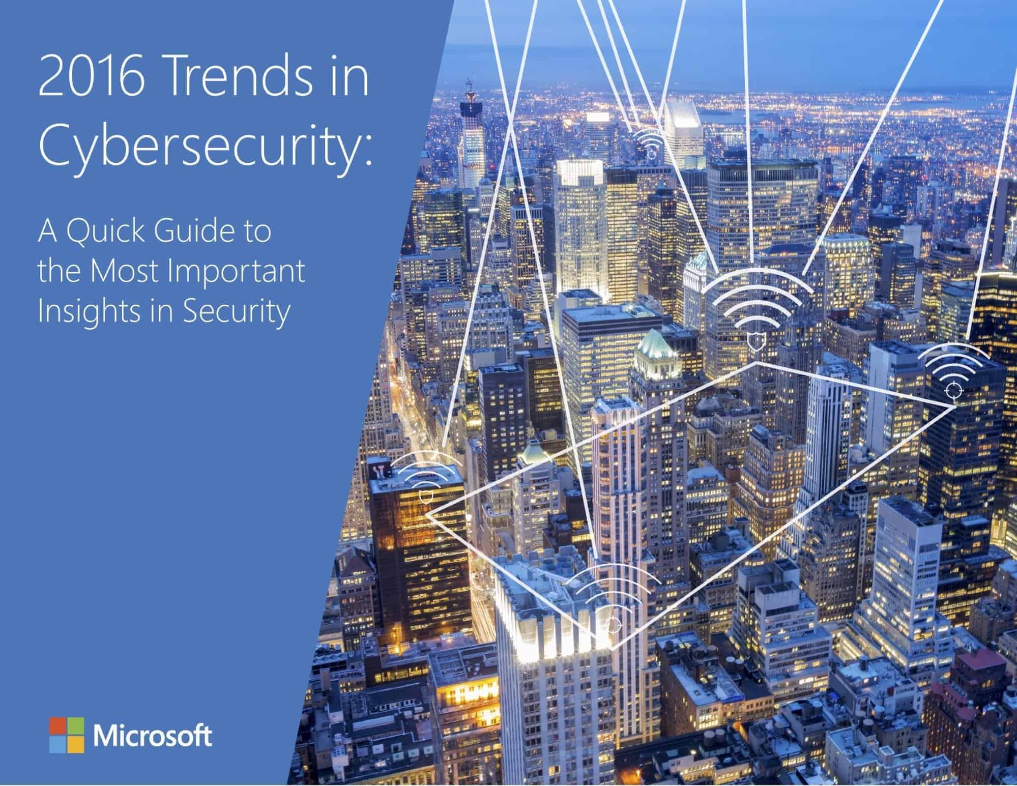 trends in cybersecurity microsoft free ebook, free ebook example