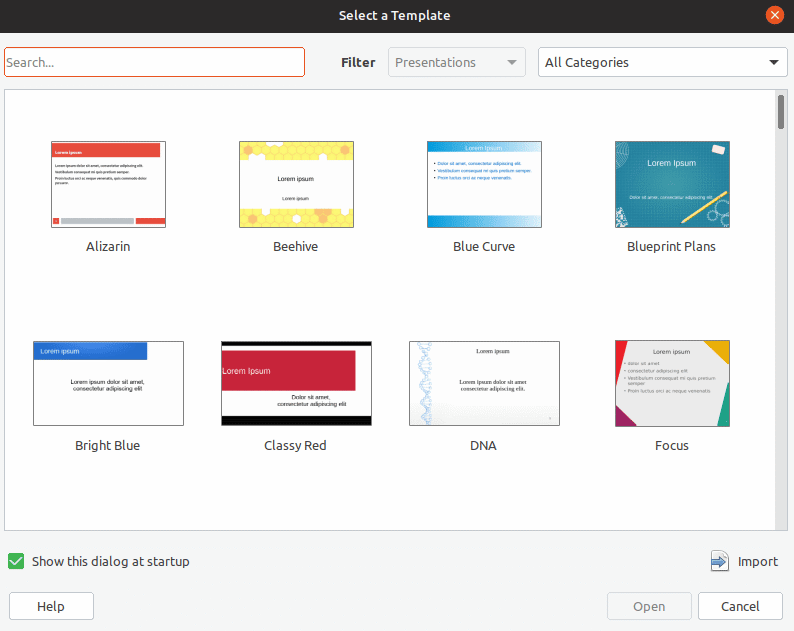 libre office dashboard add background images to slides and more 