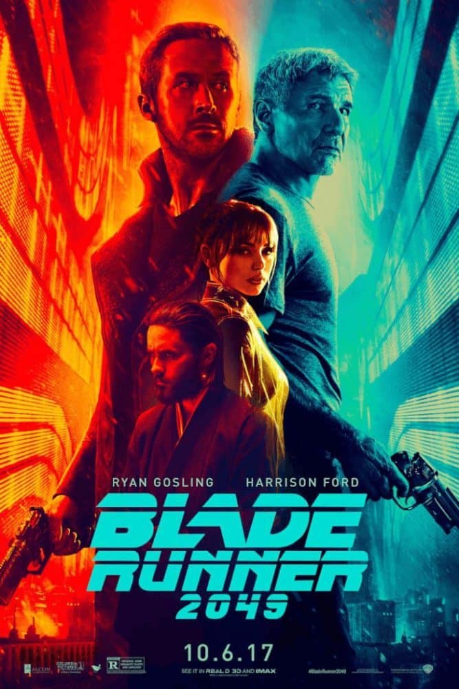 poster Blade Runner, contoh poster film deskriptif