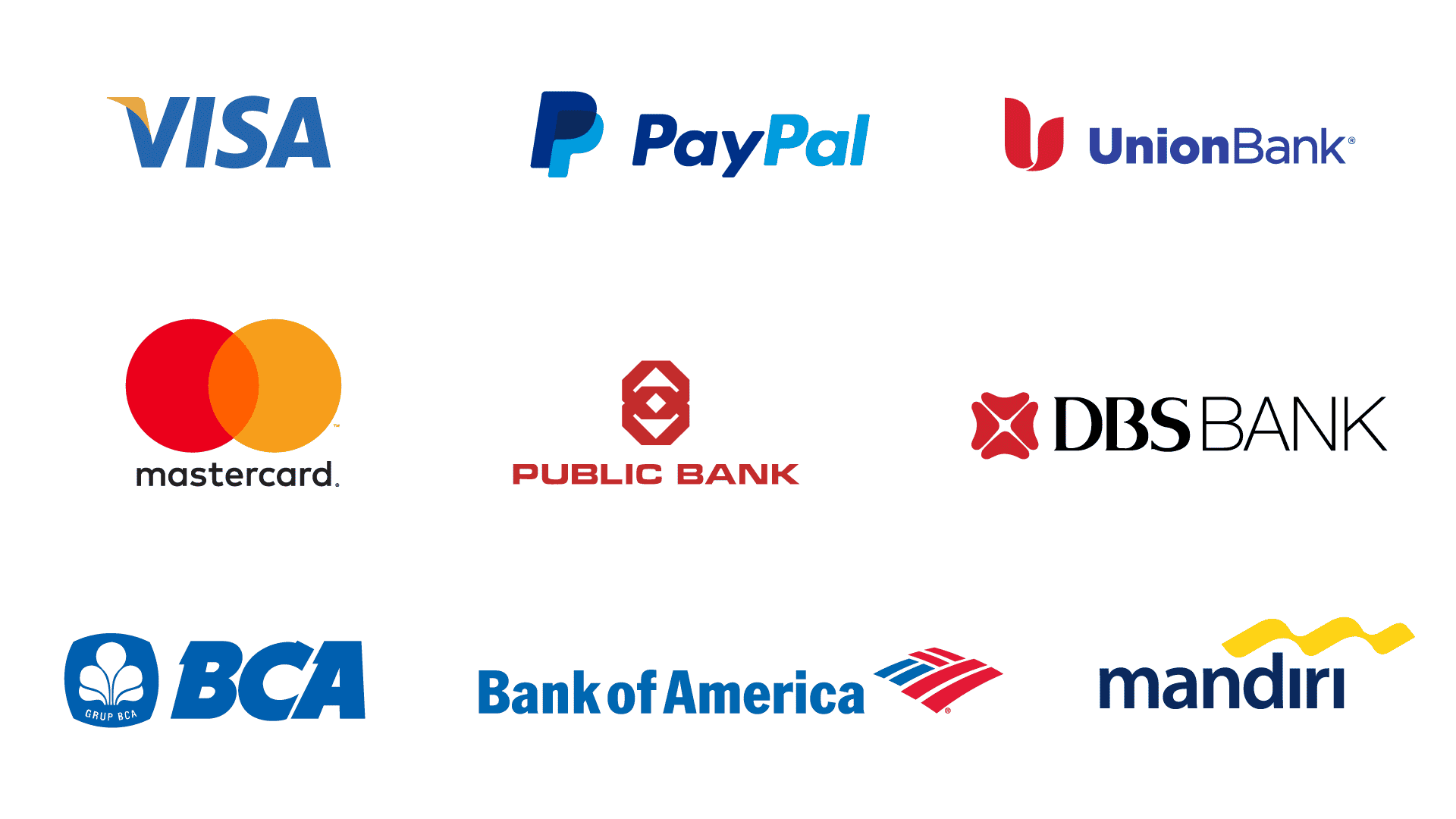 finance industry logos 