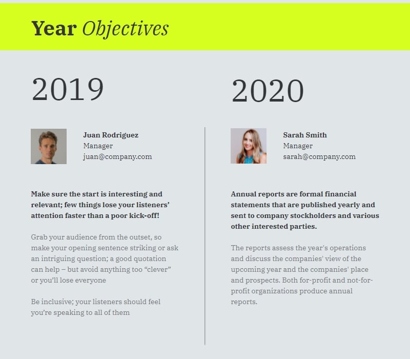 annual report comparison and contrast chart maker, template for comparing to be used by non designers