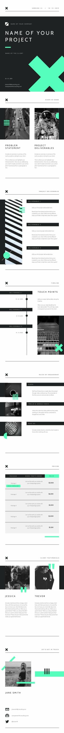 Client Proposal Report Template