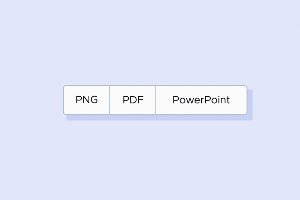 download formats in Piktochart