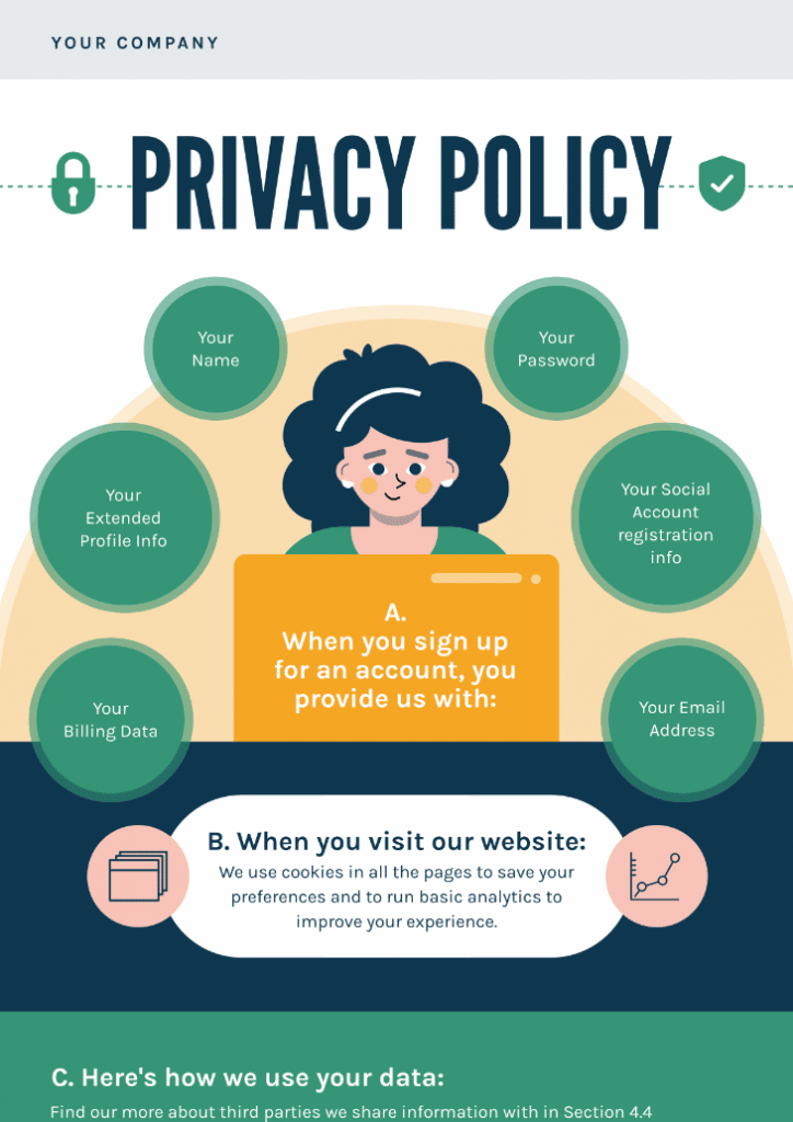 informational infographic template