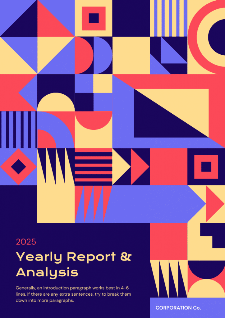 creative annual report example