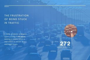 Traffic Hours News Visualization Template