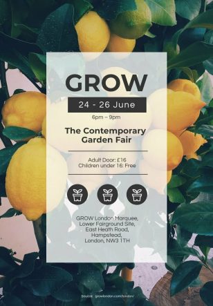 Grow Poster Template