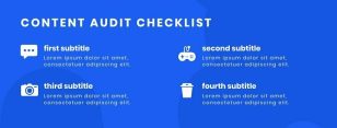 Content Checklist Facebook Cover Social Media Template