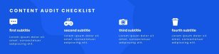 Content Checklist LinkedIn Header Social Media Template