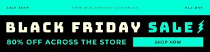 Black Friday Promo LinkedIn Header Social Media Template