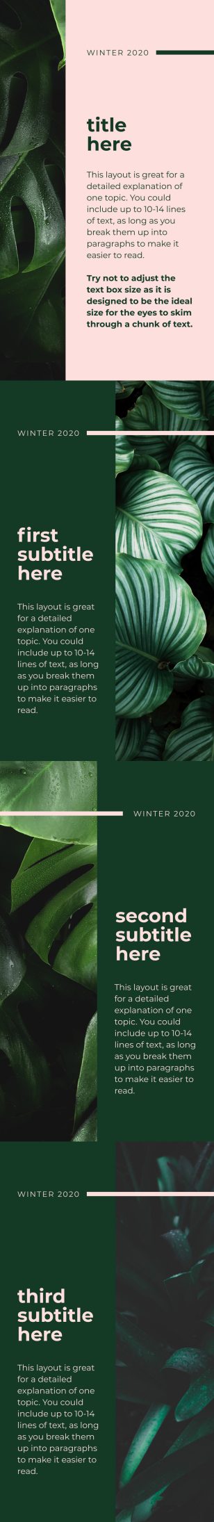 Nature Theme Instagram Story Template