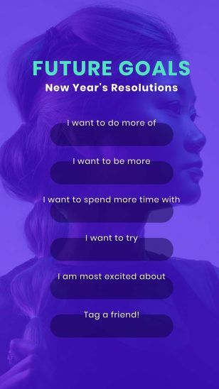 Future Goals Instagram Story Social Media Template