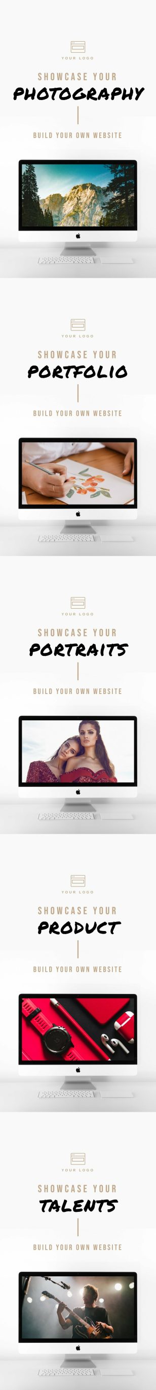 Website Builder Instagram Story Social Media Template