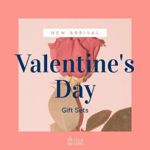 Valentine's Day Sale Instagram Post Template