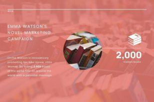 Marketing Campaign News Visualization Template