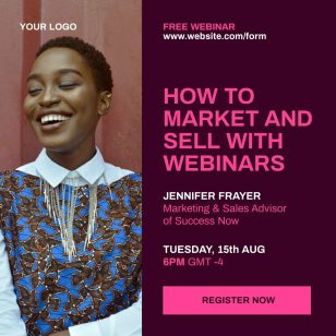 Market Webinar Instagram Post Template