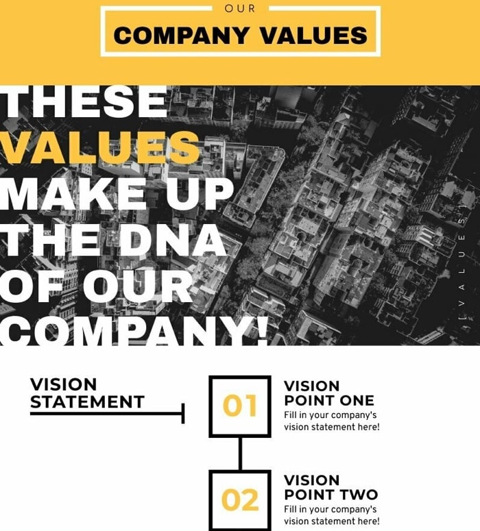 Company values