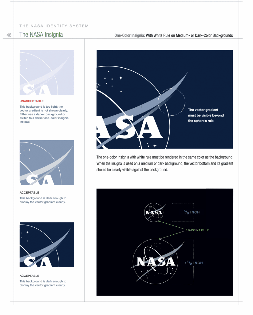 a preview of the new NASA style guide