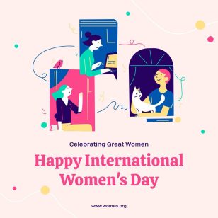 Happy International Women's Day Instagram Post