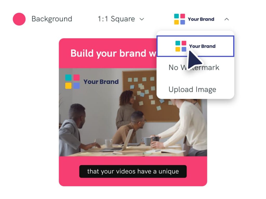 screenshot of how to make your brand stand out with video