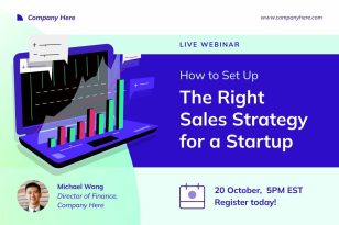 Sales Strategy Webinar LinkedIn Post