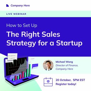 Sales Strategy Webinar Instagram Post