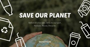 Save Our Planet Facebook Post