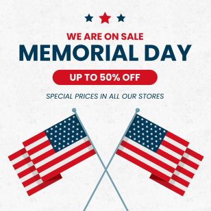 Memorial Day Sale Instagram Post