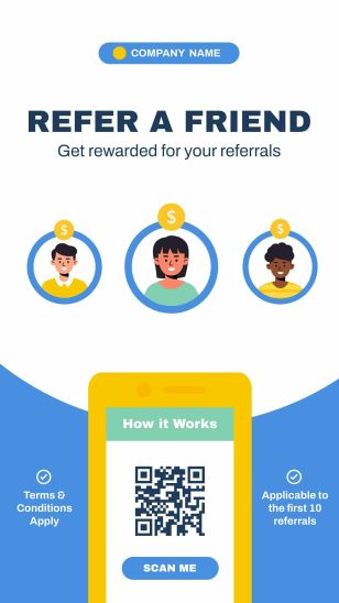 Refer a Friend Instagram Story