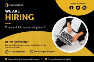 We are Hiring LinkedIn Post