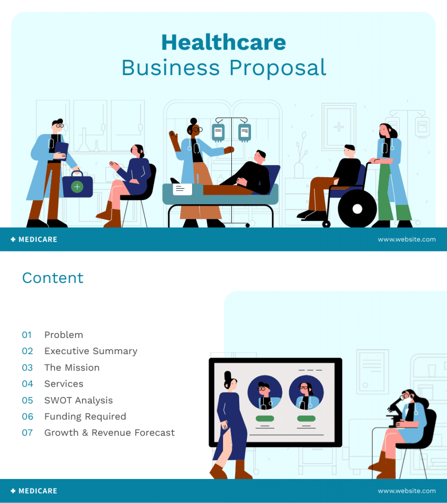 pratinjau template presentasi dasar oleh piktochart untuk menambahkan informasi visual