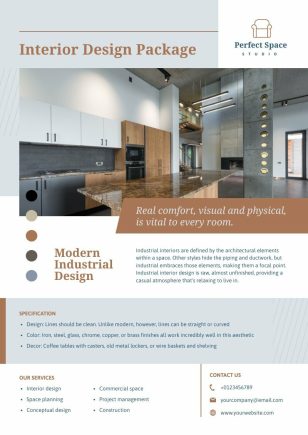 Interior Design Package Poster