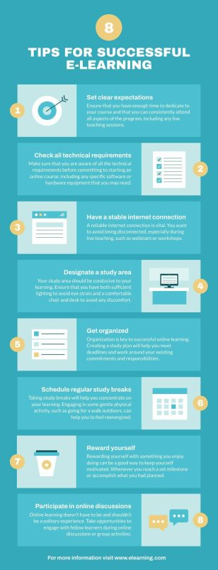 8 Tips for Successful E-Learning