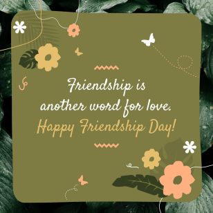 Friendship Day Wishes Instagram Post