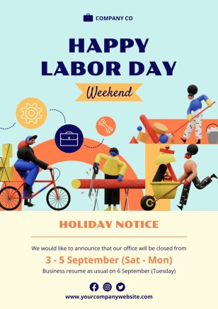 Labor Day Holiday Notice