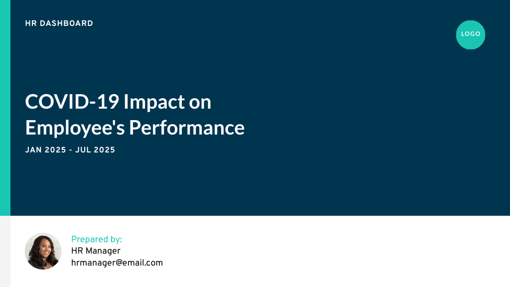 evaluation report template cover for performance reviews on same organization level or other evaluation