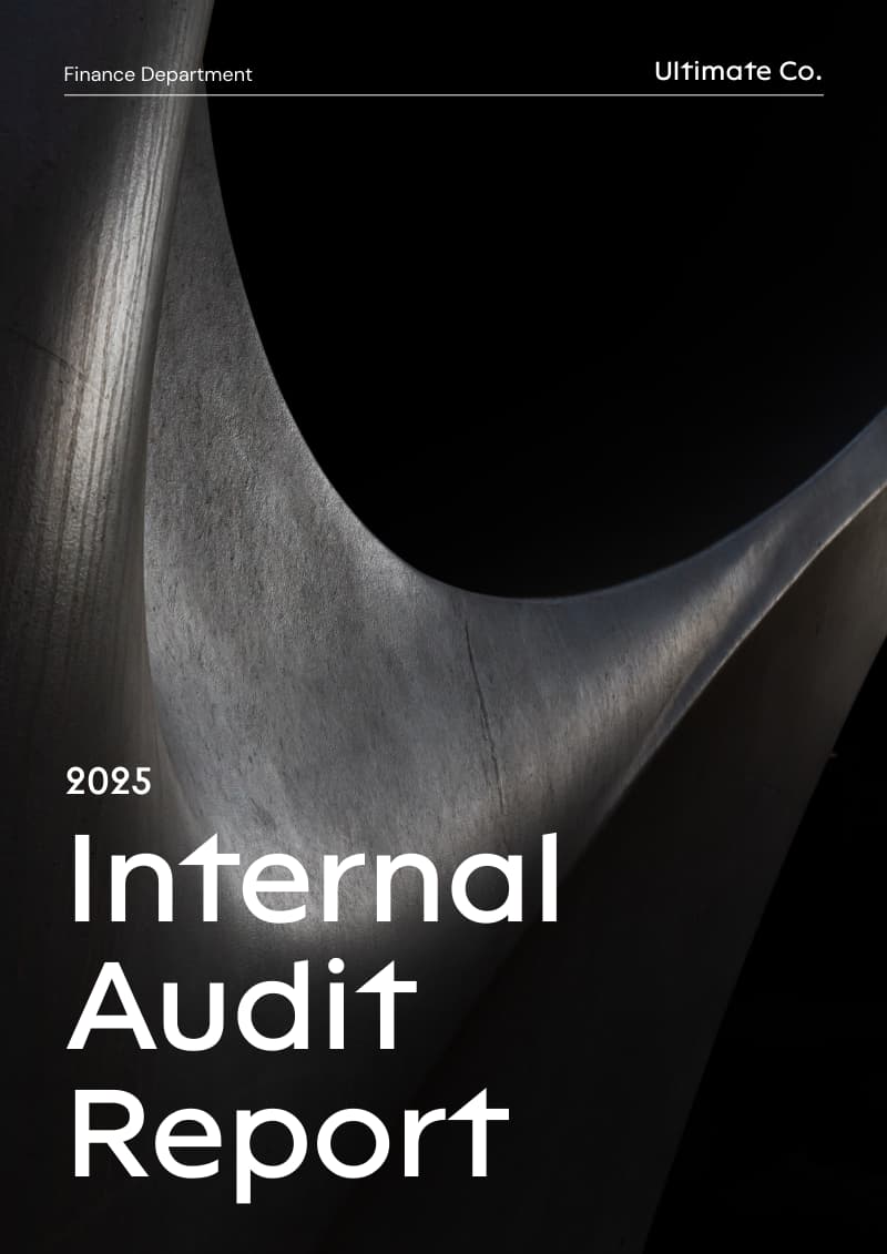 intern audit rapport sjabloon cover voorbeeld van informatieve rapporten