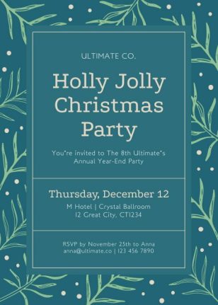 Holiday Party Invitation