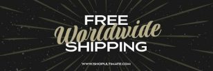 Dark Free Shipping Banner