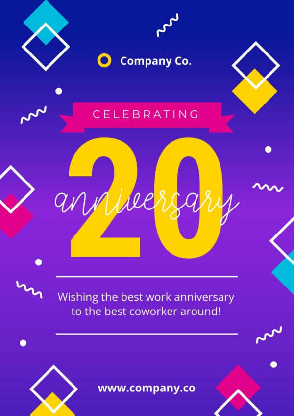 20 Year Work Anniversary Quotes