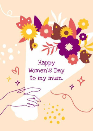 Women’s Day Card for Mom