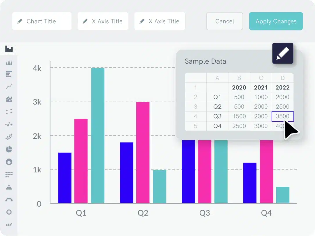 Créer un graphique en ligne en quelques minutes